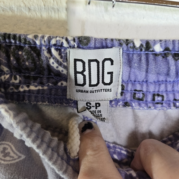 Urban Outfitters BDG patchwork Bandana Print Jogger Sweatpants - Picture 6 of 7